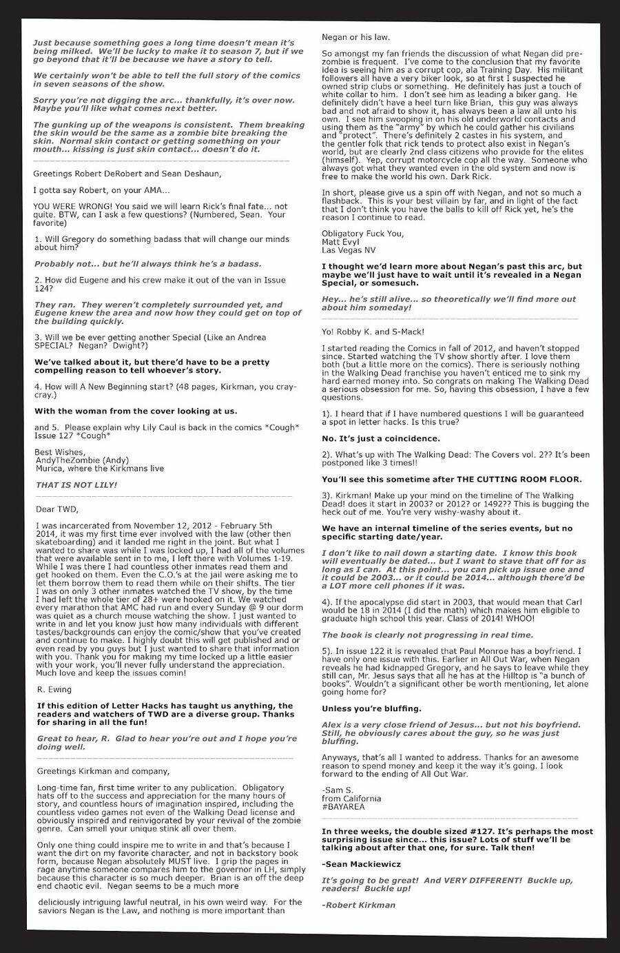 The Walking Dead - Chapter 126.5 - Trang 14