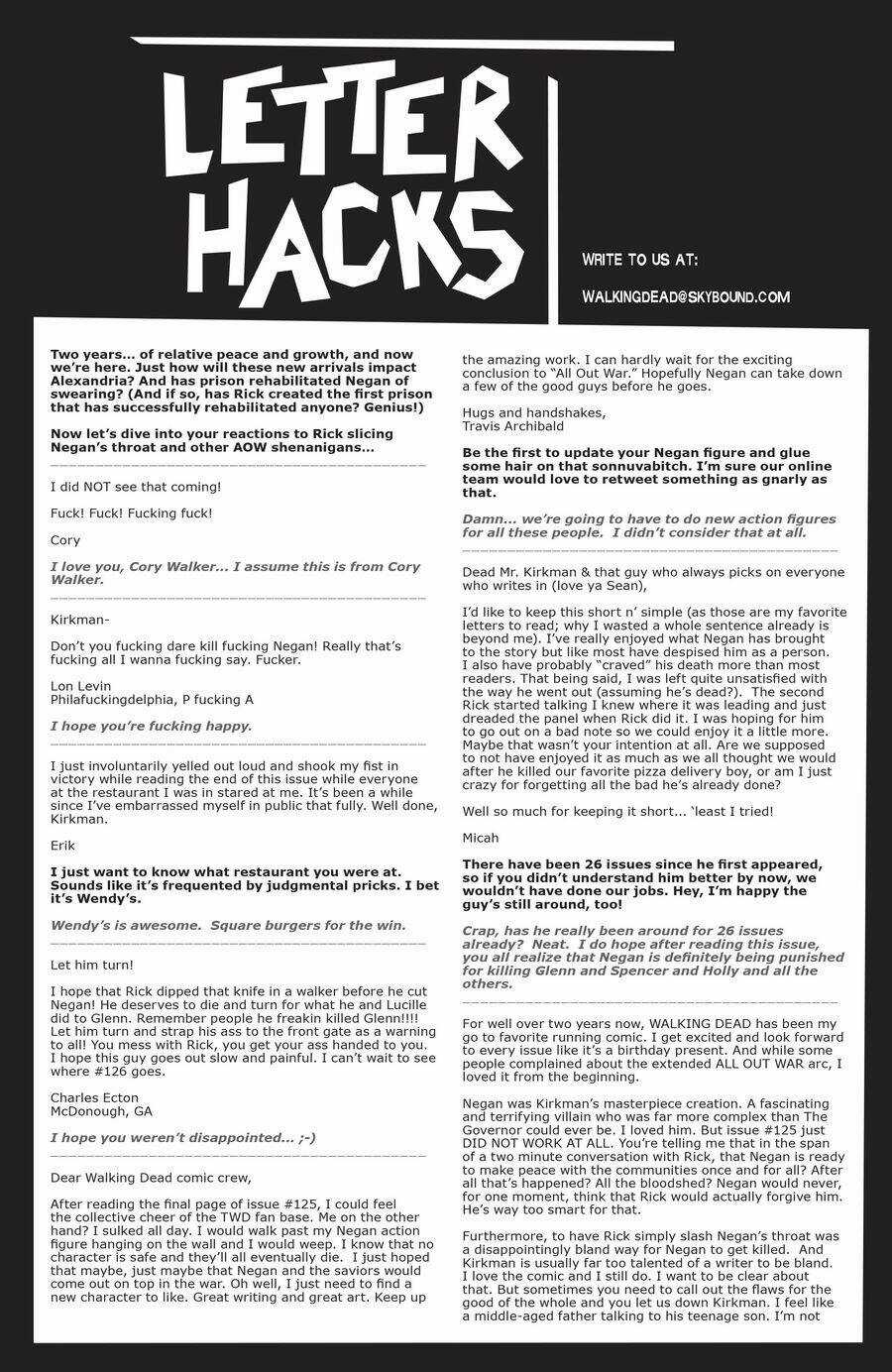 The Walking Dead - Chapter 127.5 - Trang 21