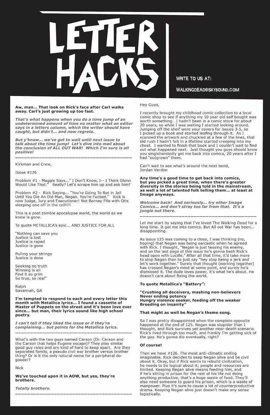 The Walking Dead - Chapter 128.5 - Trang 10