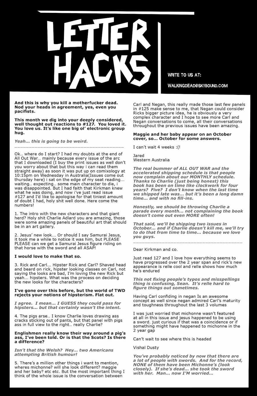 The Walking Dead - Chapter 129.5 - Trang 11