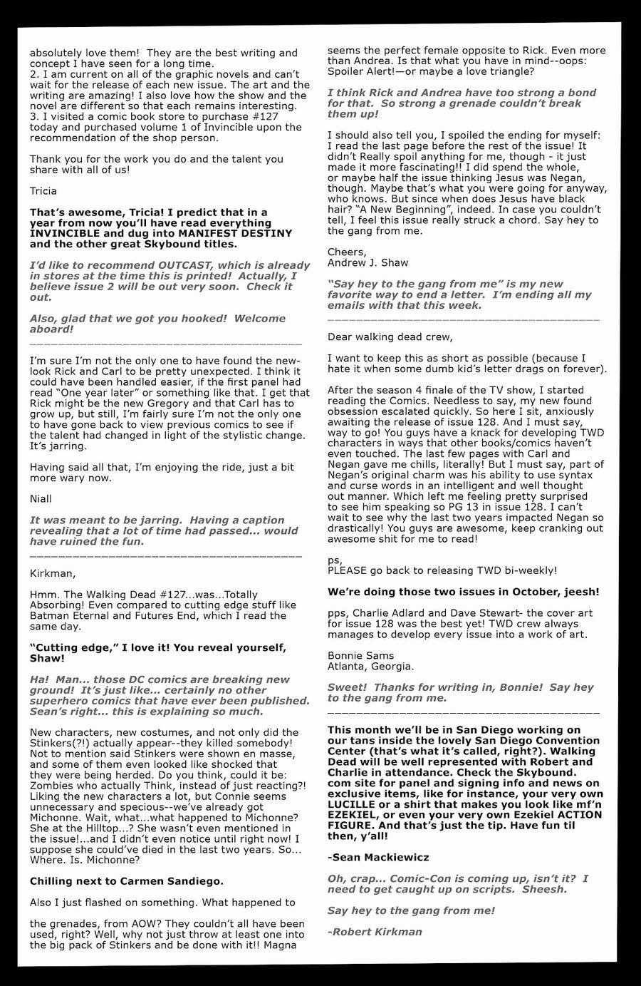 The Walking Dead - Chapter 129.5 - Trang 13