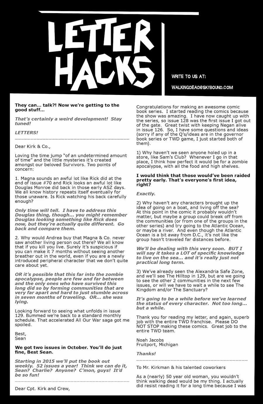 The Walking Dead - Chapter 130.5 - Trang 12