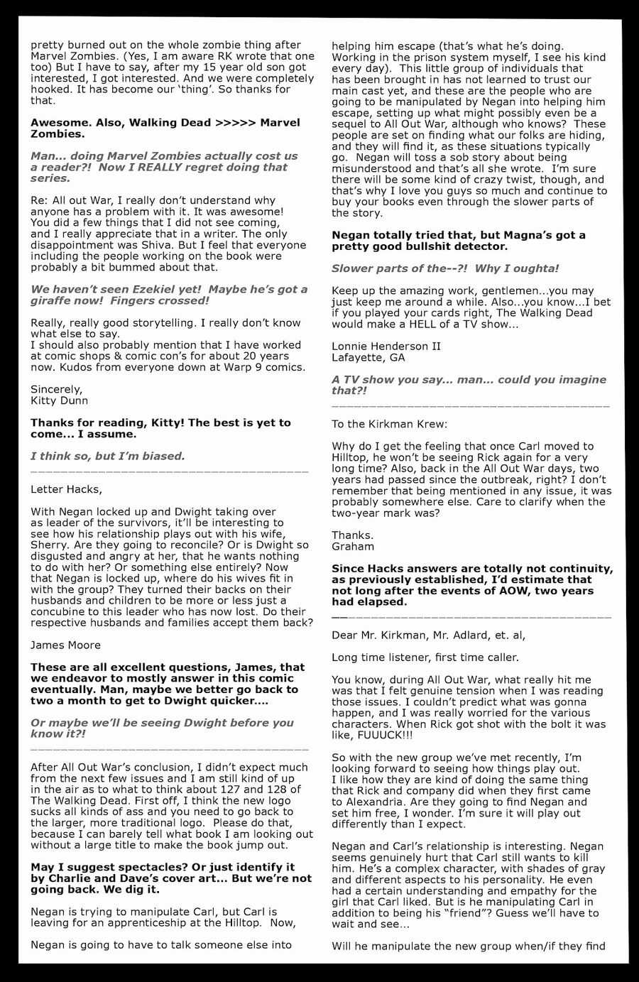 The Walking Dead - Chapter 130.5 - Trang 13