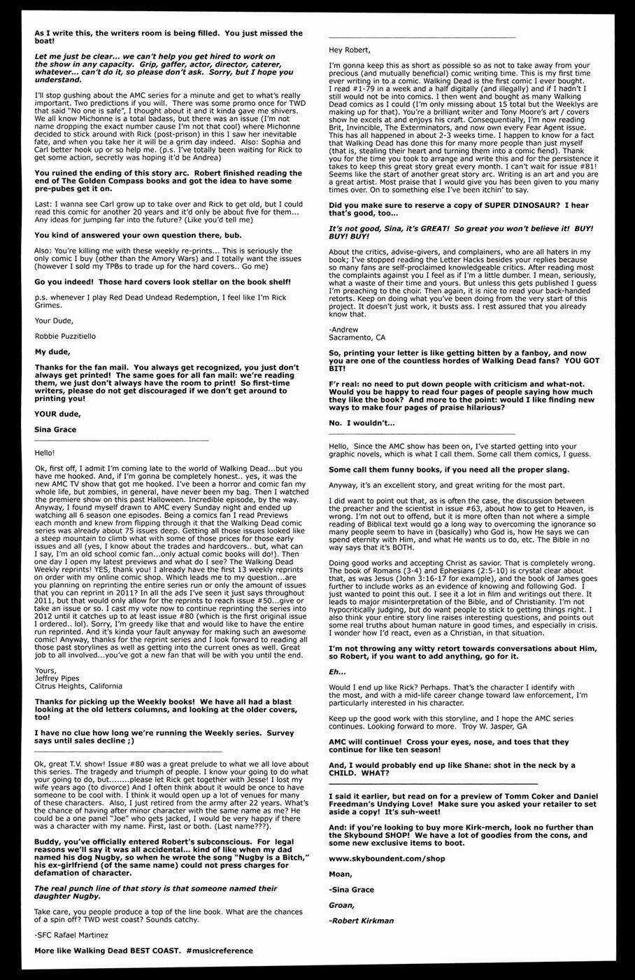 The Walking Dead - Chapter 82 - Trang 27