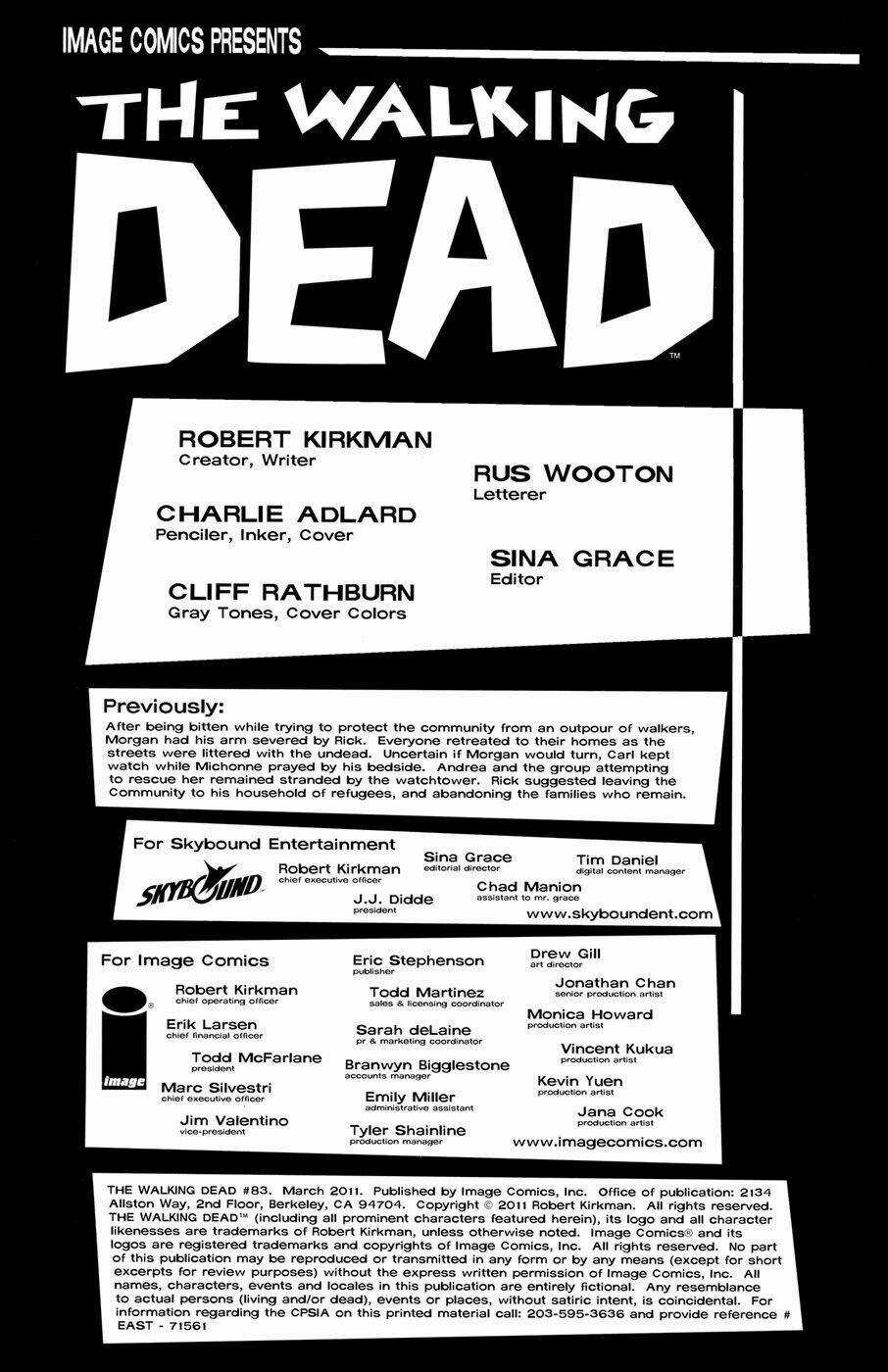 The Walking Dead - Chapter 83 - Trang 2