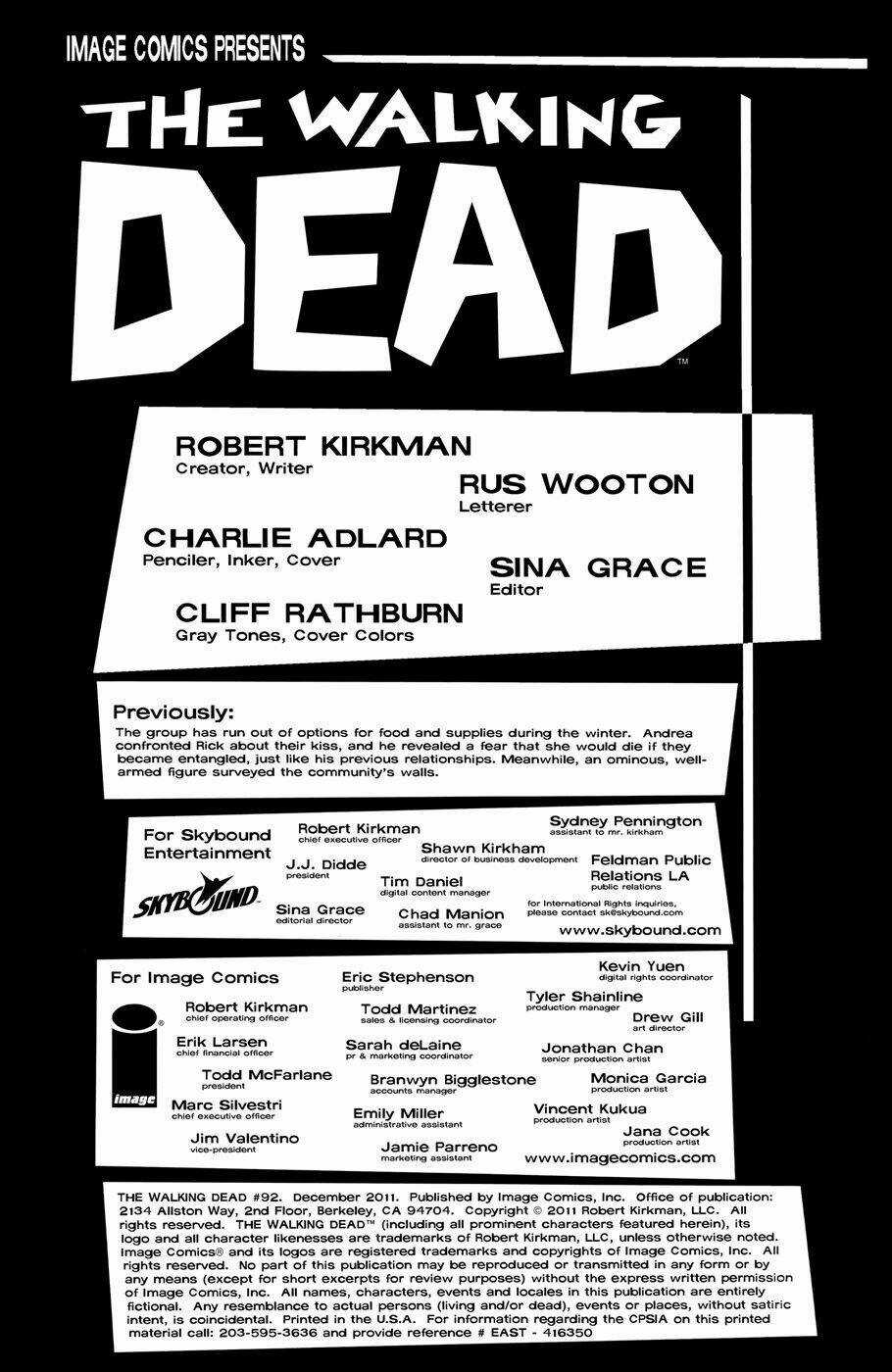 The Walking Dead - Chapter 92 - Trang 4