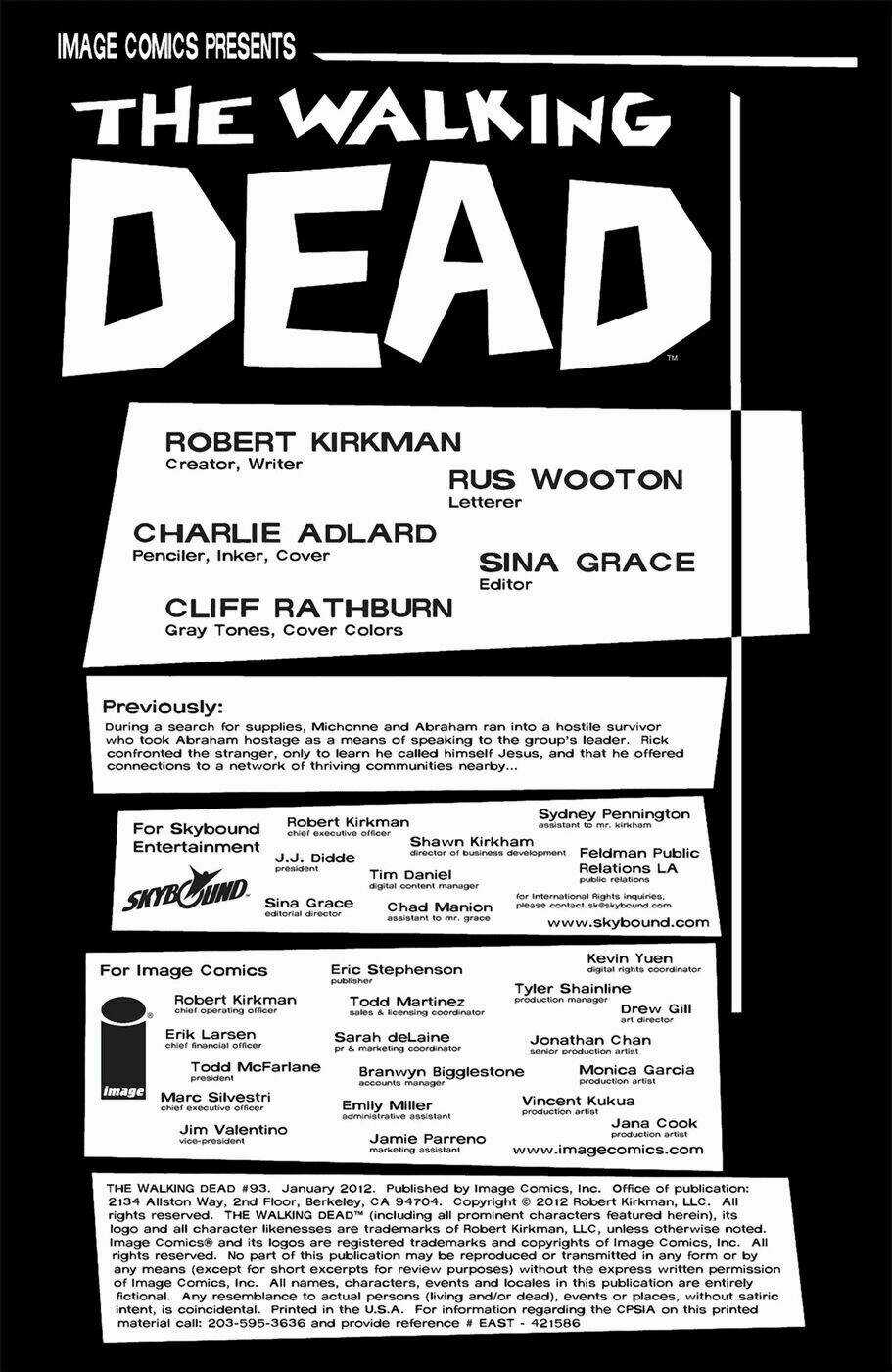 The Walking Dead - Chapter 93 - Trang 4