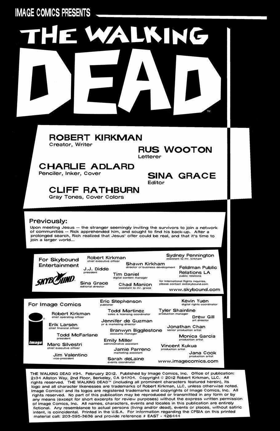 The Walking Dead - Chapter 94 - Trang 4