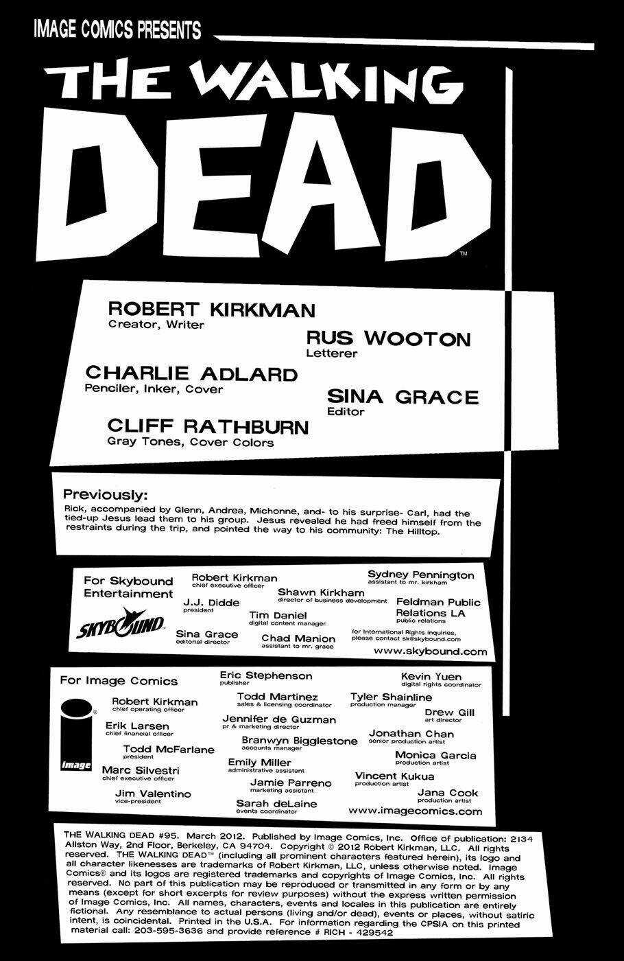 The Walking Dead - Chapter 95 - Trang 4