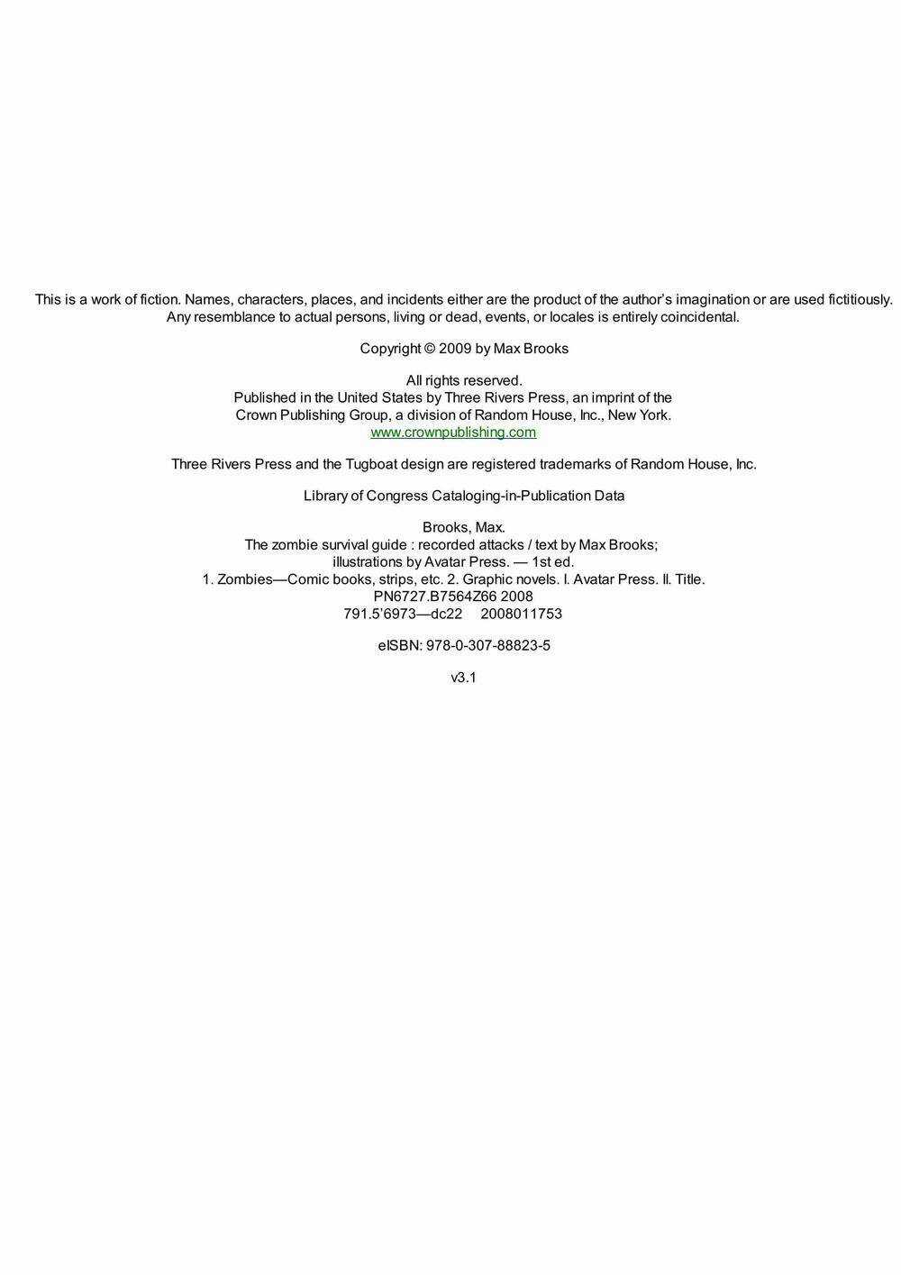 The Zombie Survival Guide: Recorded Attacks - Chapter 1 - Trang 4