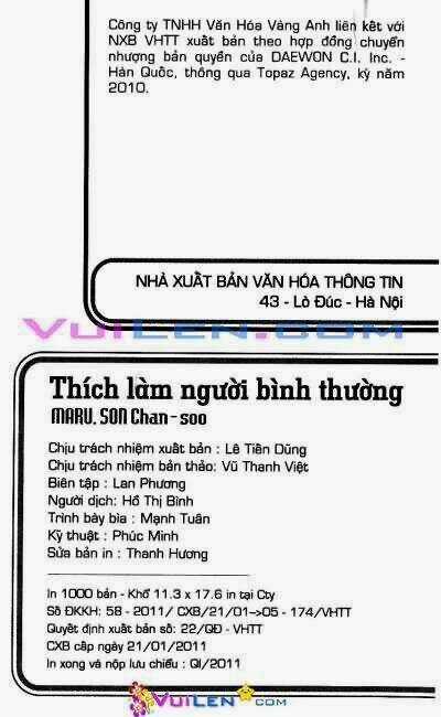 Thích Làm Người Bình Thường - Chapter 2 - Trang 2