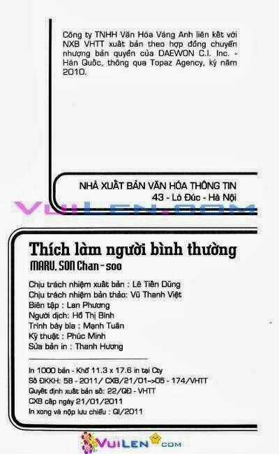 Thích Làm Người Bình Thường - Chapter 4 - Trang 2