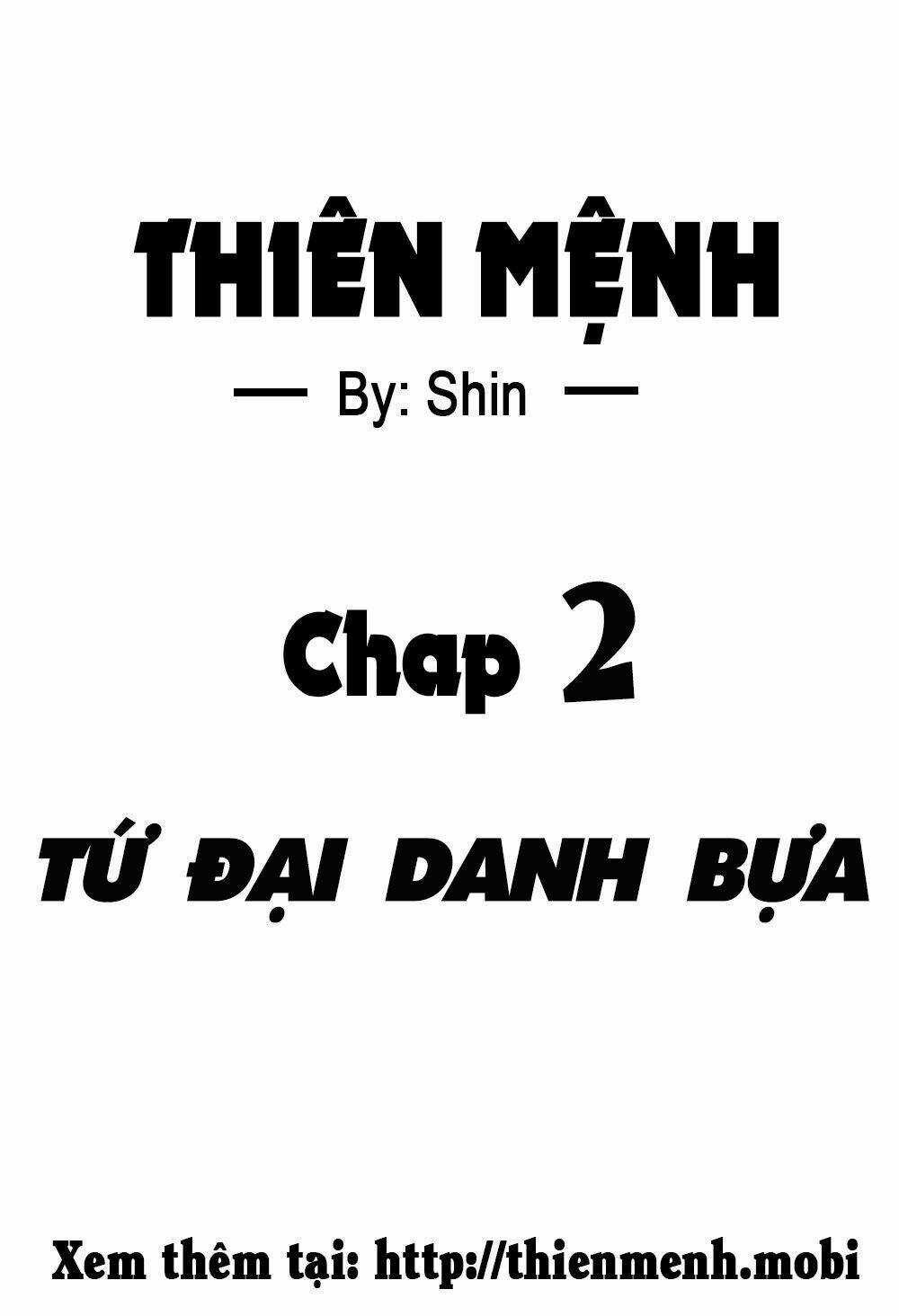 Thiên Mệnh - Chapter 2 - Trang 1