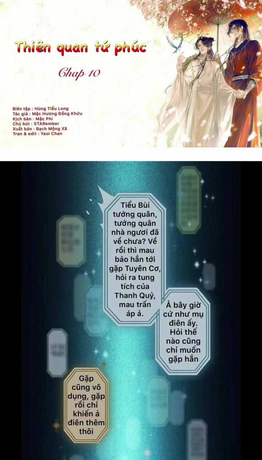 Thiên Quan Tứ Phúc - Chapter 10 - Trang 1