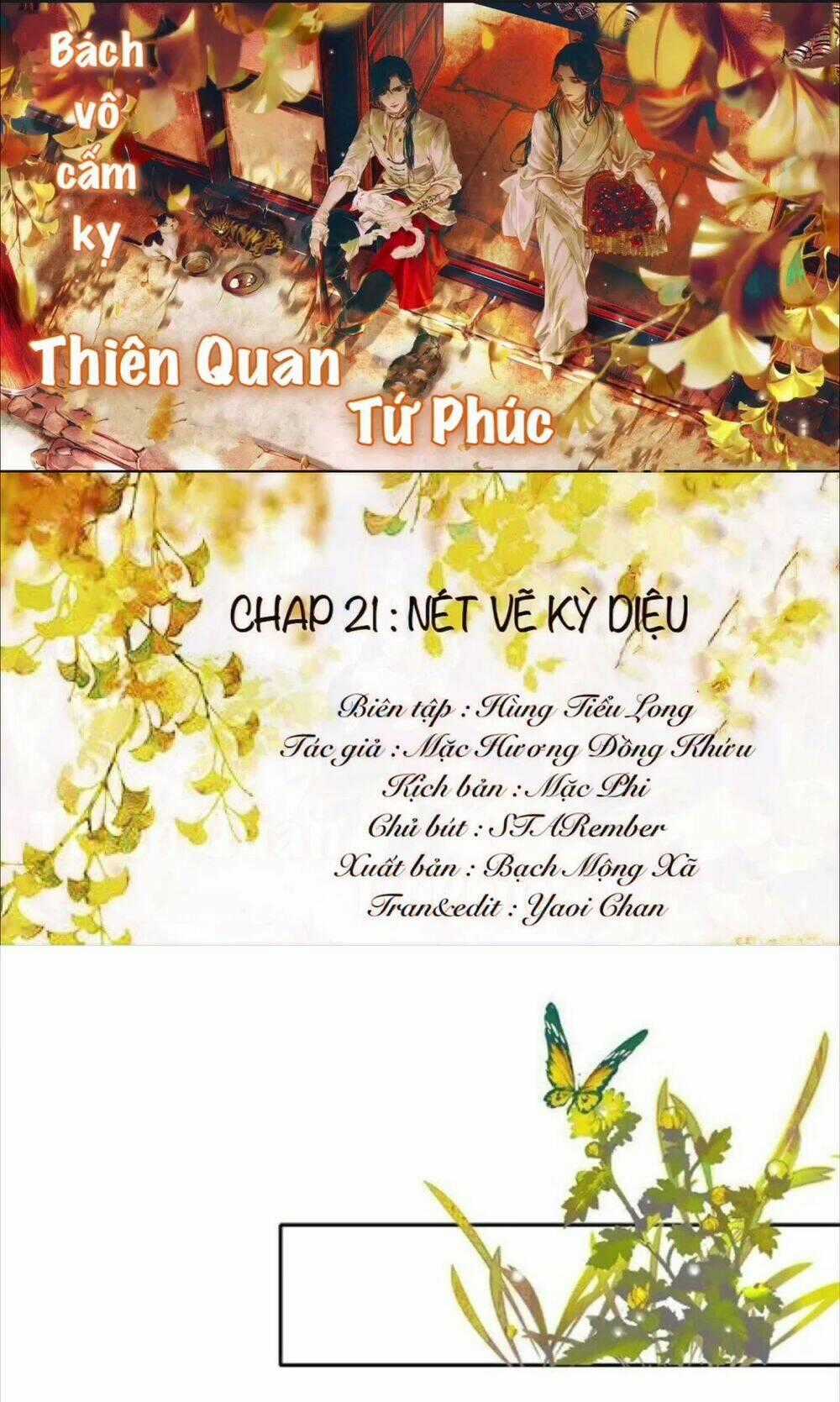 Thiên Quan Tứ Phúc - Chapter 21 - Trang 1
