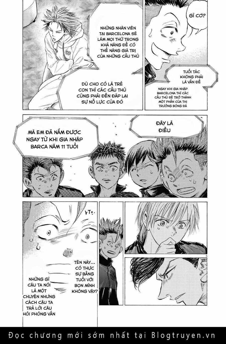 Thiên Tài Bóng Đá Ashito - Chapter 341 - Trang 6