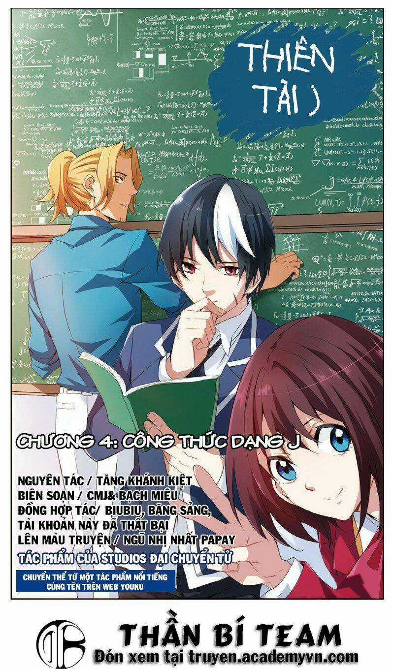 Thiên Tài J - Chapter 4 - Trang 3