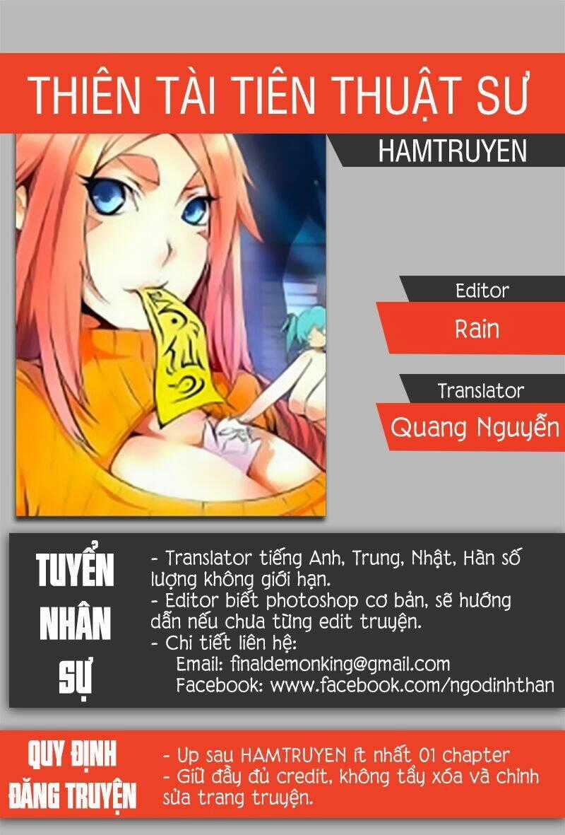 Thiên Tài Tiên Thuật Sư - Chapter 21 - Trang 1