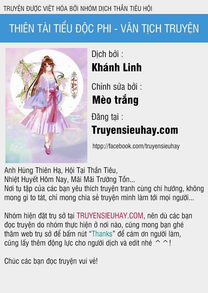 Thiên Tài Tiểu Độc Phi - Chapter 53 - Trang 1