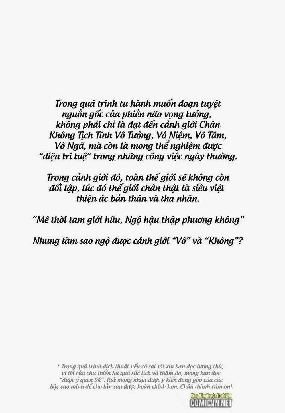 Thiền Thuyết - Chapter 3 - Trang 2