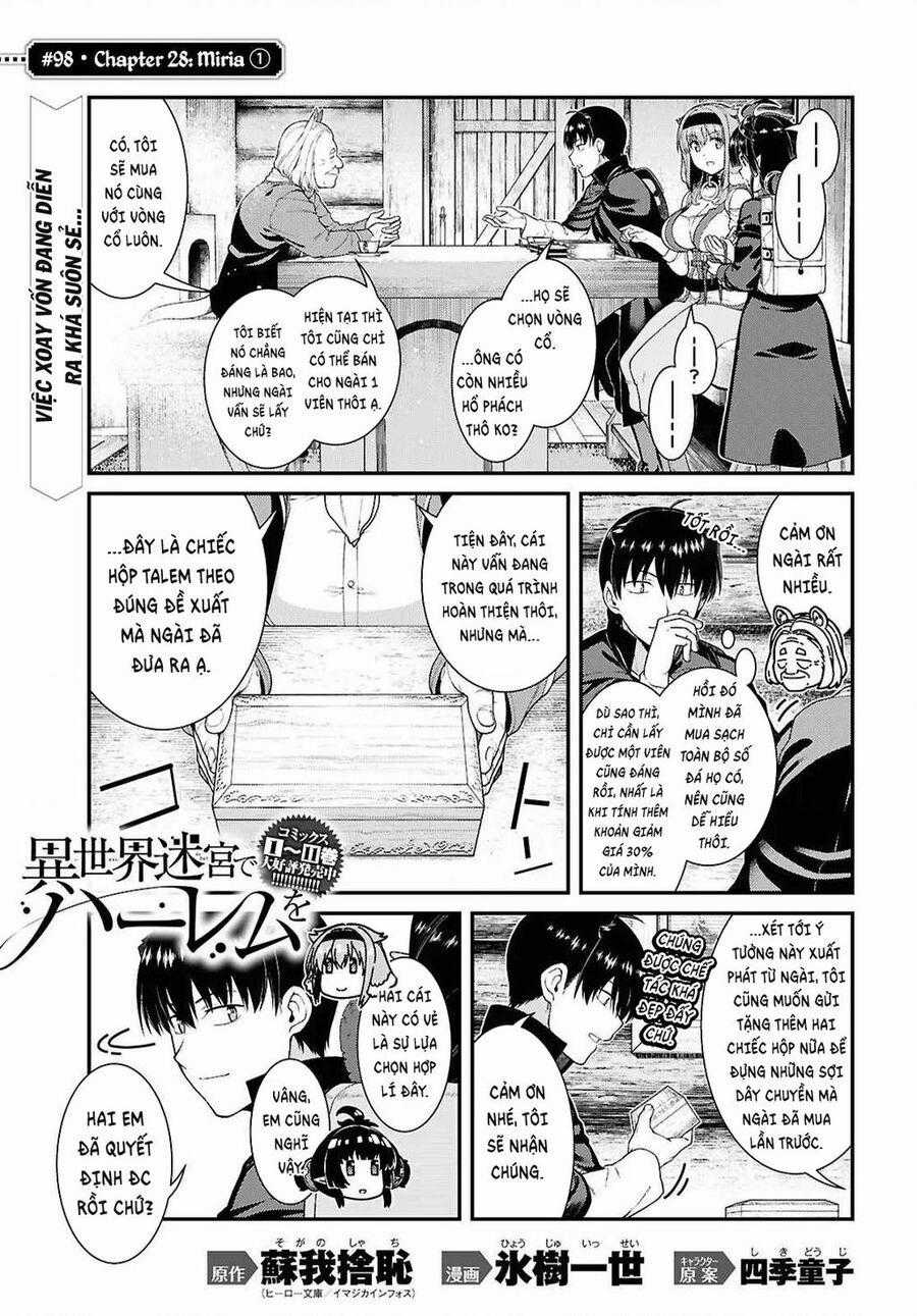 Thiết Lập Dàn Harem Tại Thế Giới Khác - Chapter 89 - Trang 2