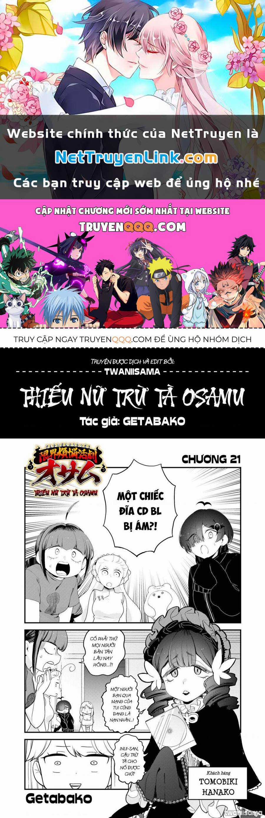 Thiếu Nữ Trừ Tà Osamu - Chapter 21 - Trang 1