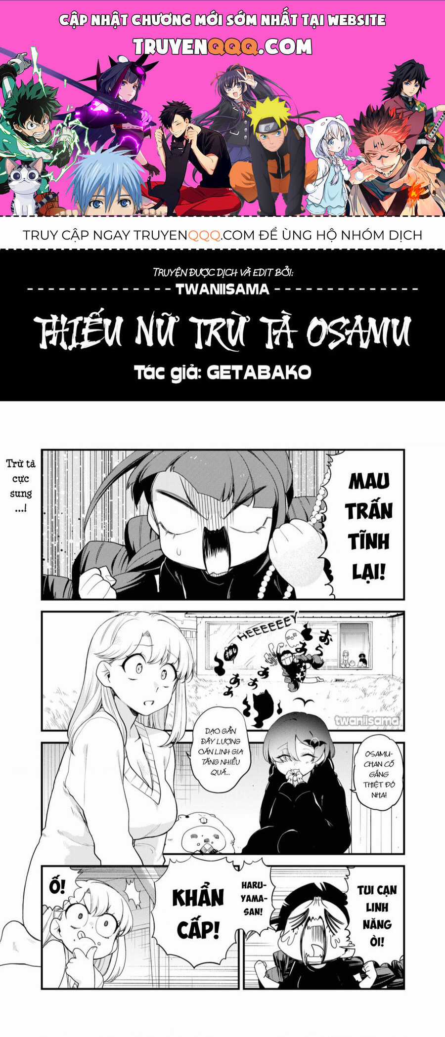 Thiếu Nữ Trừ Tà Osamu - Chapter 25 - Trang 1