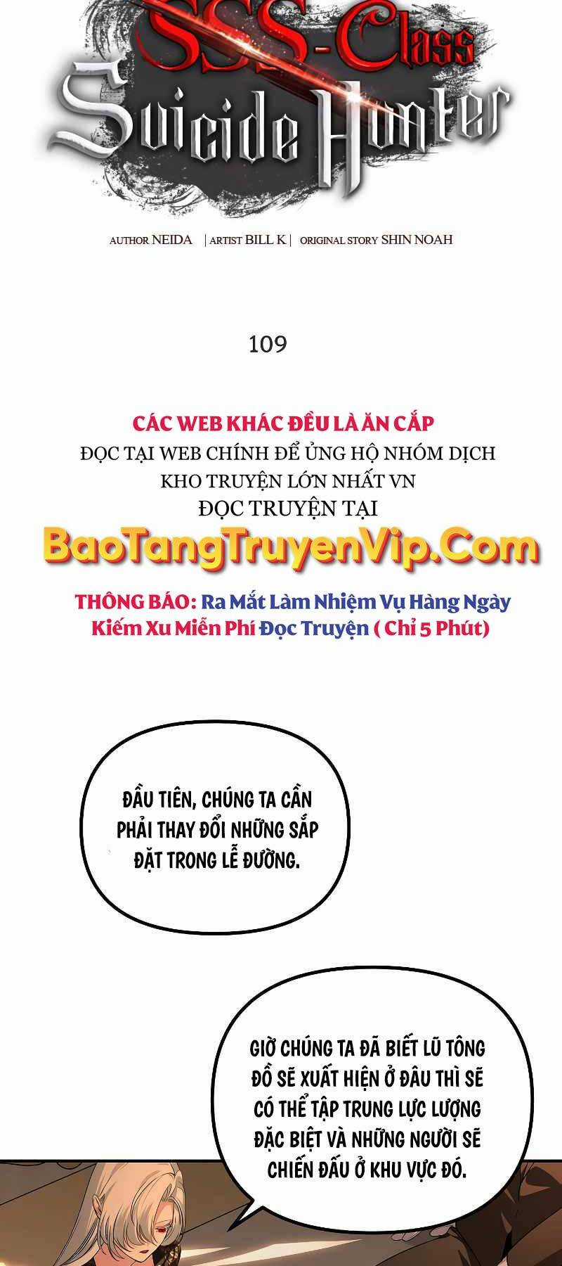Thợ Săn Tự Sát Cấp Sss - Chapter 109 - Trang 4
