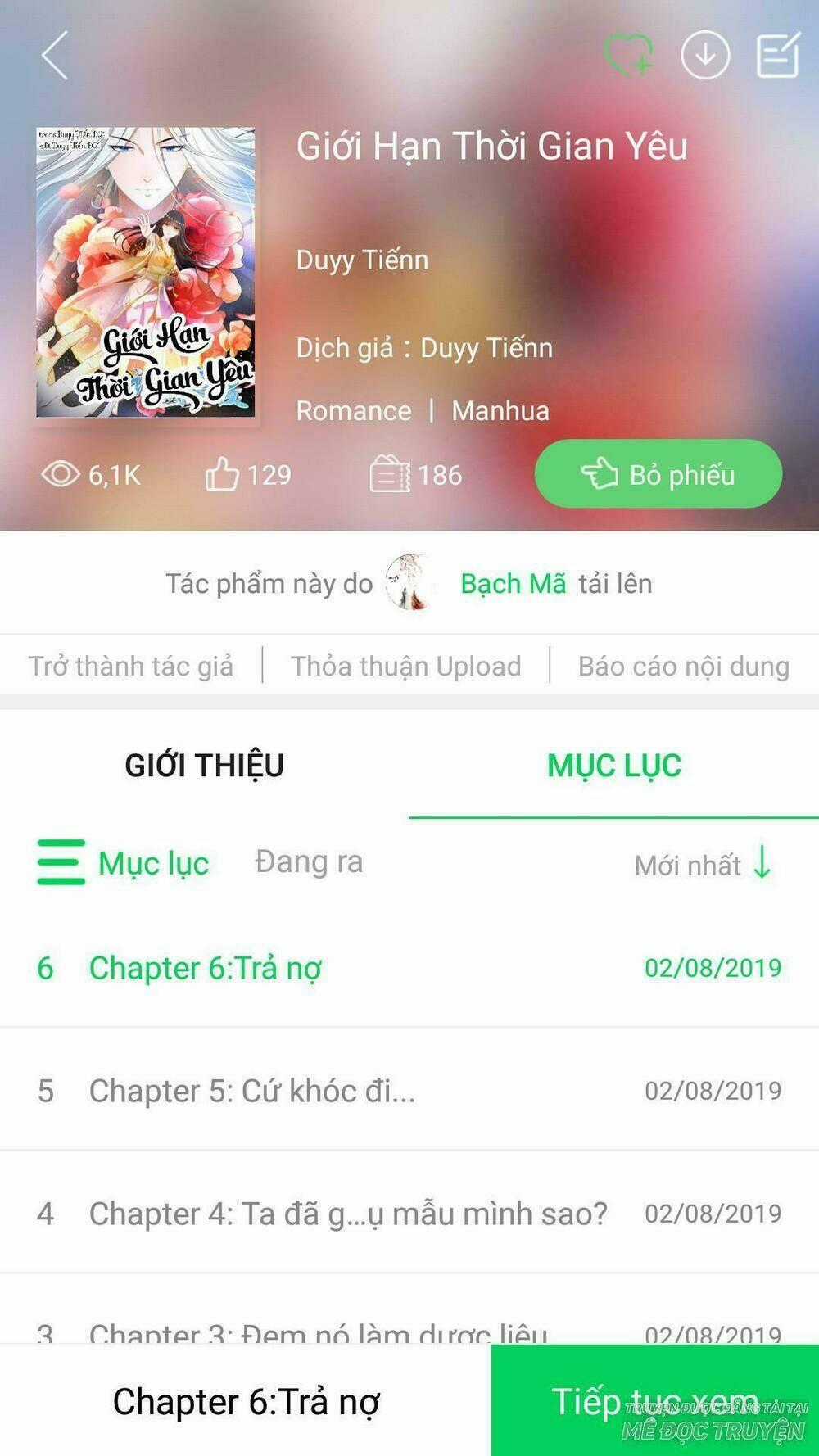 Thời Gian Tình Yêu - Chapter 27 - Trang 1
