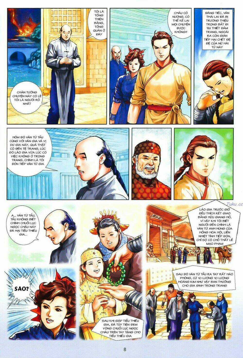 Thư Kiếm Ân Cừu Lục - Chapter 8 - Trang 8