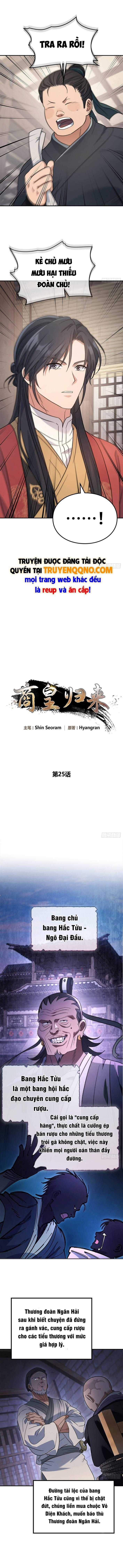 Thương Hoàng Trở Về - Chapter 25 - Trang 2