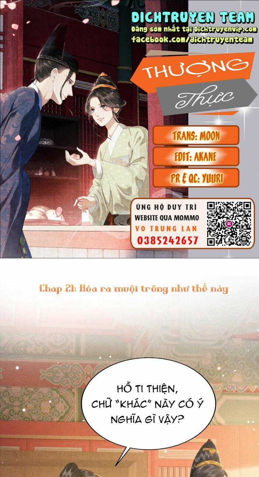 Thượng Thực - Chapter 21 - Trang 1