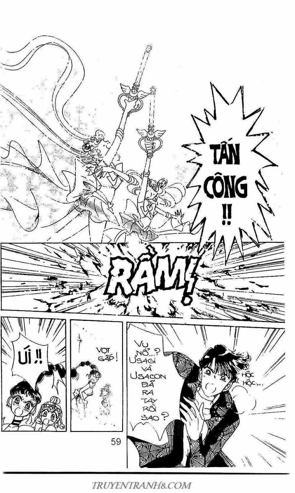 Thủy Thủ Mặt Trăng - Chapter 43 - Trang 54