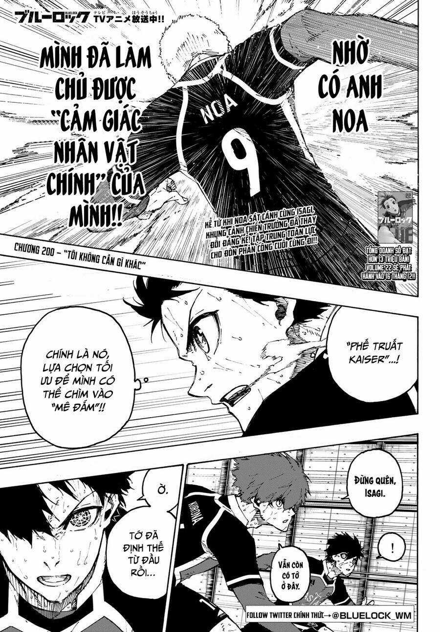 Tiền Đạo Số 1 - Chapter 200 - Trang 3