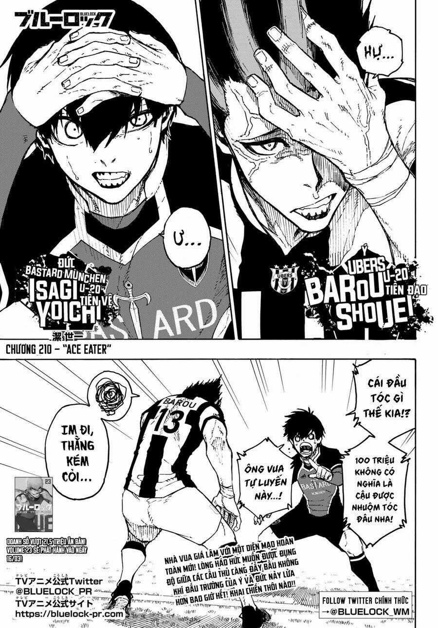 Tiền Đạo Số 1 - Chapter 210 - Trang 2