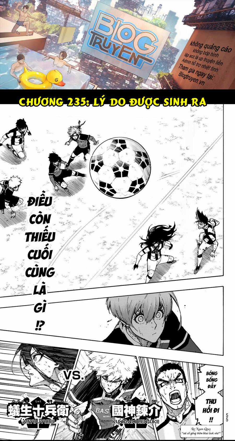 Tiền Đạo Số 1 - Chapter 235 - Trang 1