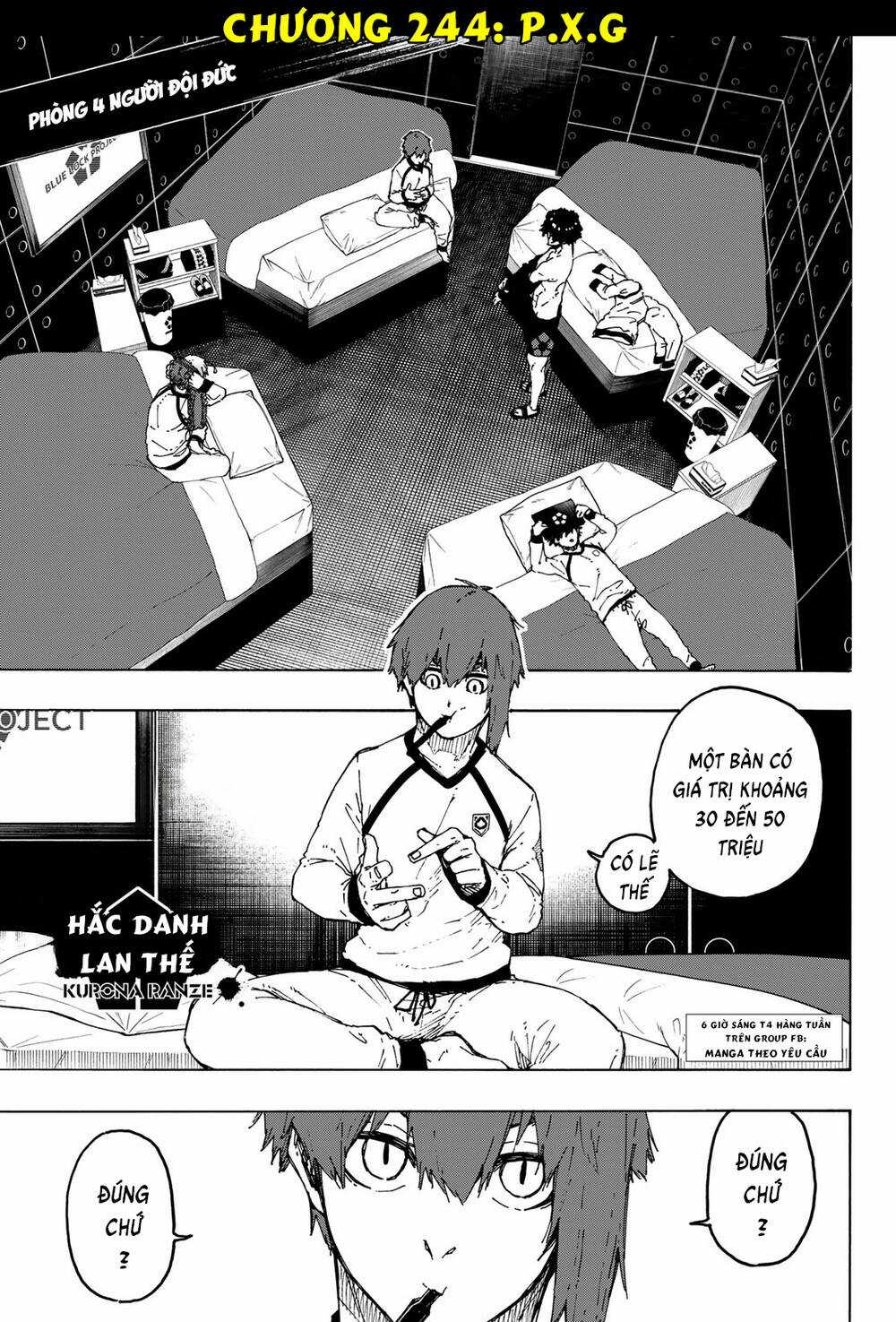 Tiền Đạo Số 1 - Chapter 244 - Trang 3