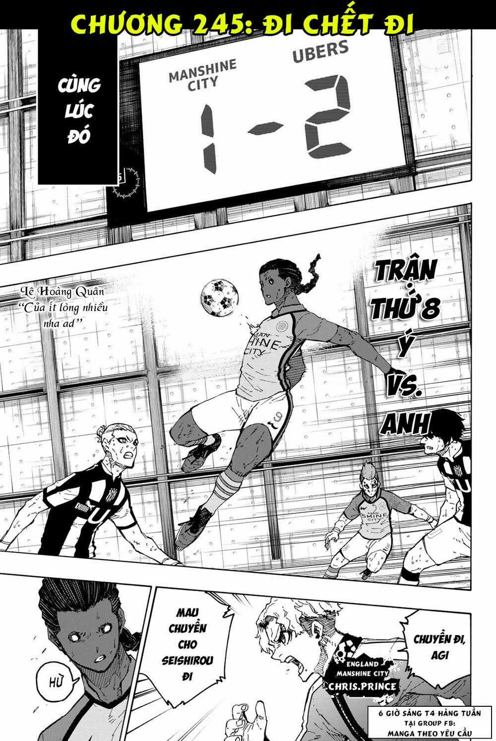 Tiền Đạo Số 1 - Chapter 245 - Trang 2