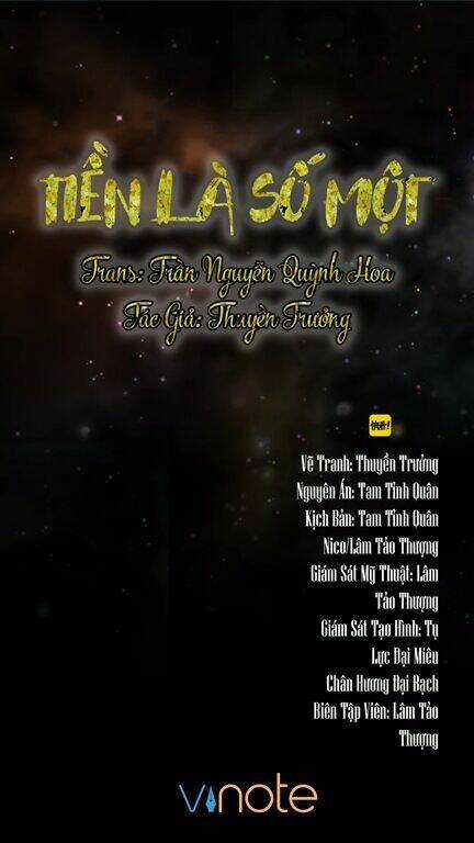 Tiền Là Số Một - Chapter 1 - Trang 14