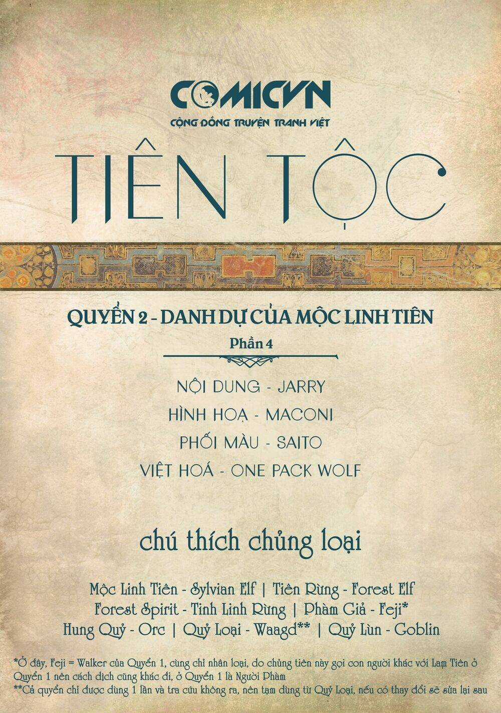 Tiên Tộc | Elves - Chapter 4 - Trang 3