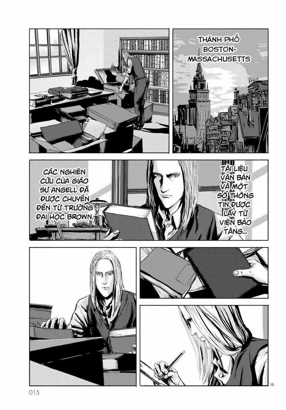 Tiếng Gọi Cthulhu - Chapter 1 - Trang 9