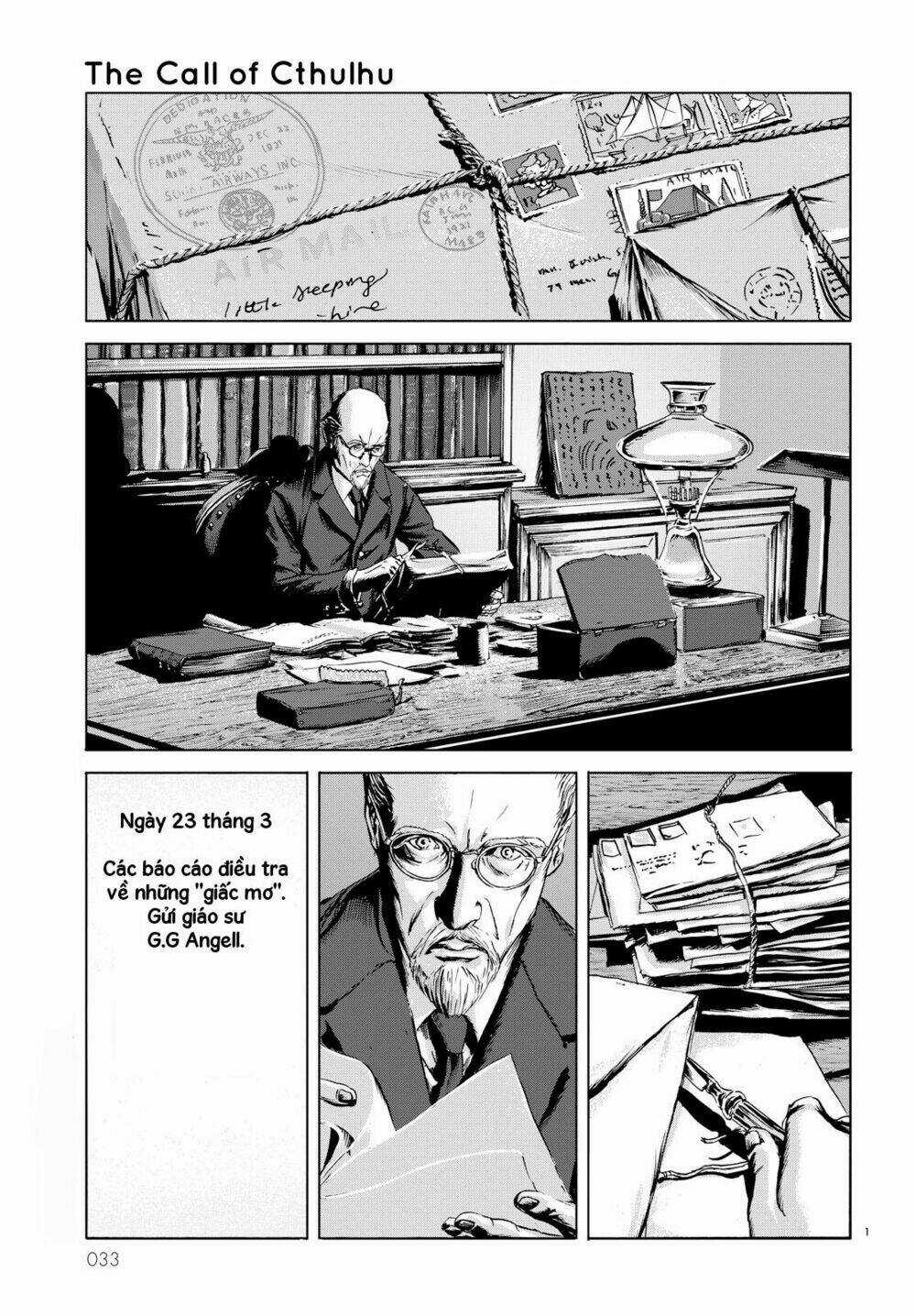 Tiếng Gọi Cthulhu - Chapter 2 - Trang 1