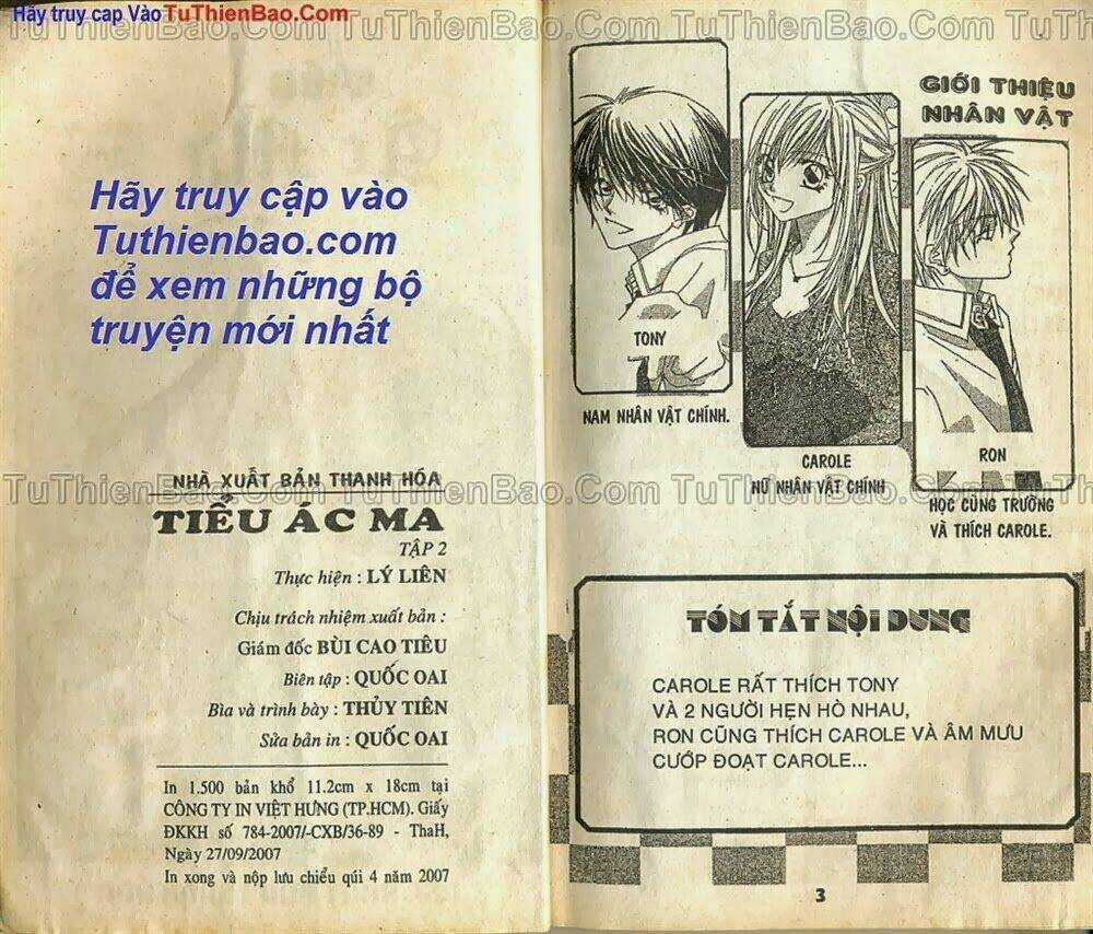 Tiểu Ác Ma - Chapter 2 - Trang 2