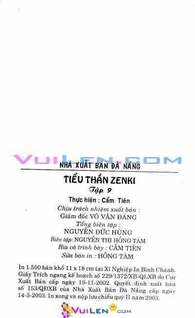 Tiểu Ma Thần Zenki - Chapter 9 - Trang 3