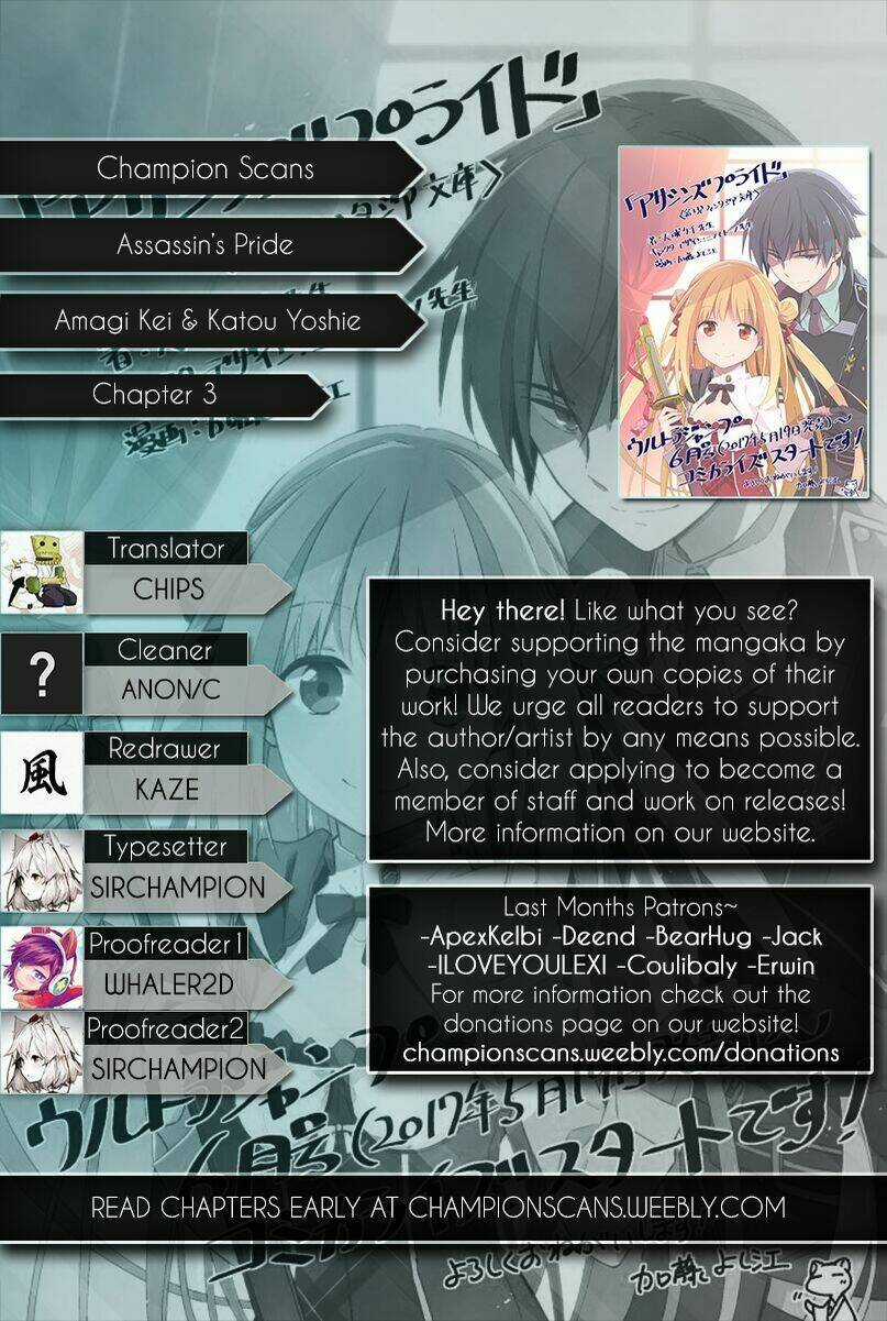 Tiểu Thư Bị Ám Sát! - Chapter 3 - Trang 1