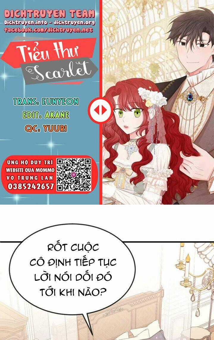 Tiểu Thư Scarlet - Chapter 37 - Trang 1