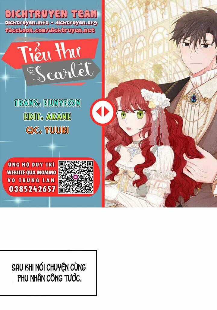 Tiểu Thư Scarlet - Chapter 43 - Trang 1