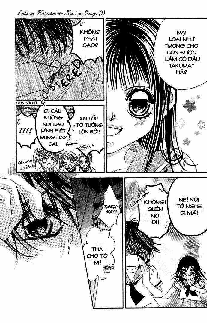 Tình đầu dành hết cho em - Chapter 3 - Trang 9