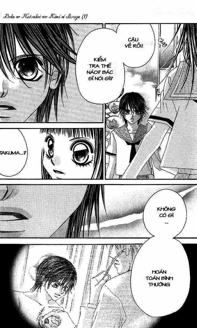 Tình đầu dành hết cho em - Chapter 4 - Trang 9