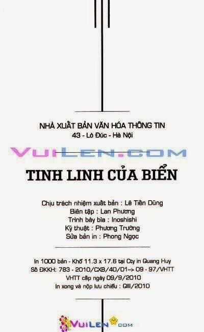Tinh linh của biển - Chapter 2 - Trang 2